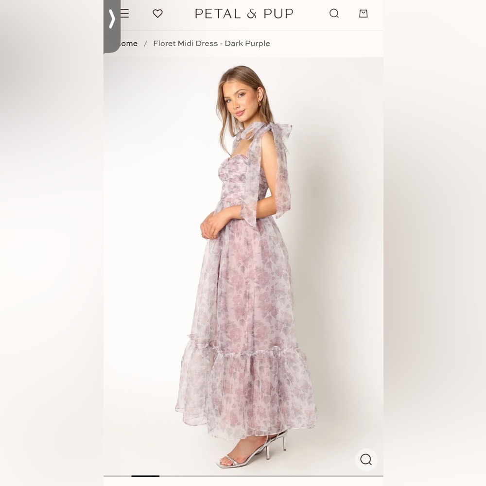 Floret midi dress